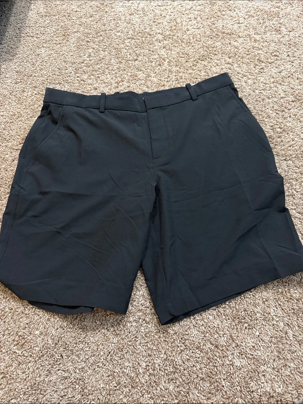 Nike Black Men's Golf Athletic Shorts